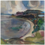 3. Blick nach Groß Zicker - 1980, 51 x 71