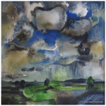 10. Polnische Landschaft - 1978, 43 x 52